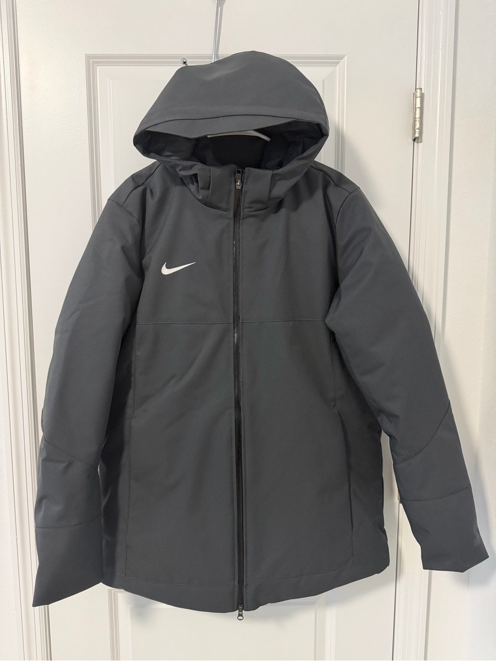 Nike Team Football Storm-FIT Down-Fill Parka Winter Jacket Gray Men's M NWT - Picture 12 of 12